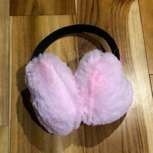 True North Adjustable Pink Heart Earmuffs